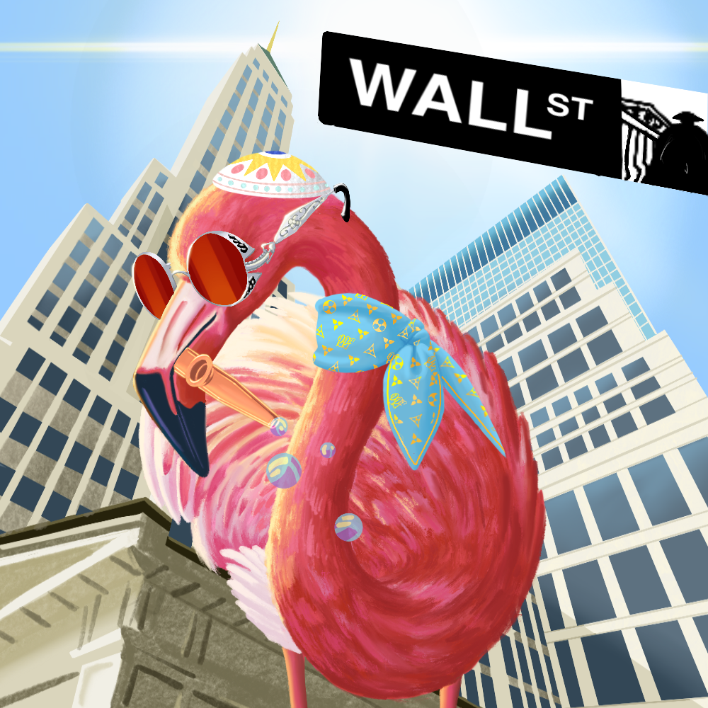 ReallyRichFlamingo #868 NFT on Algorand