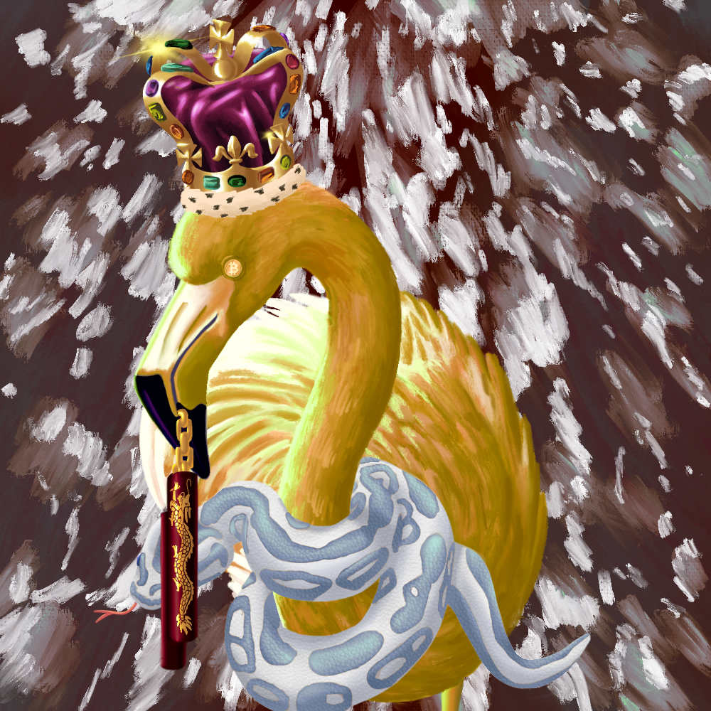 ReallyRichFlamingo #913 NFT on Algorand