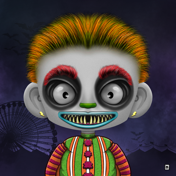 Image of Little Monsters - Clown #25