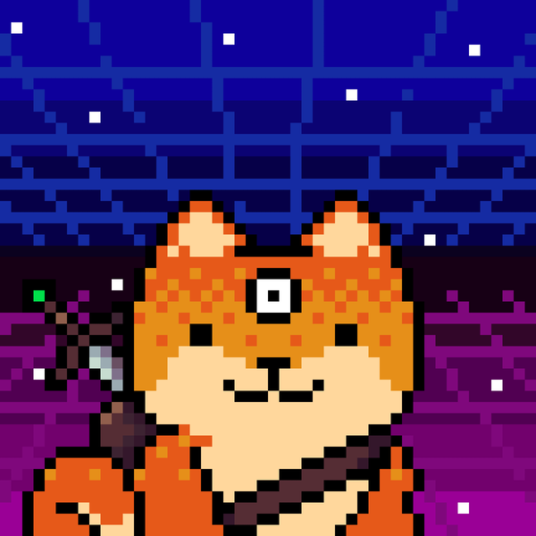 An image of Pixel Inu Rebirth #17