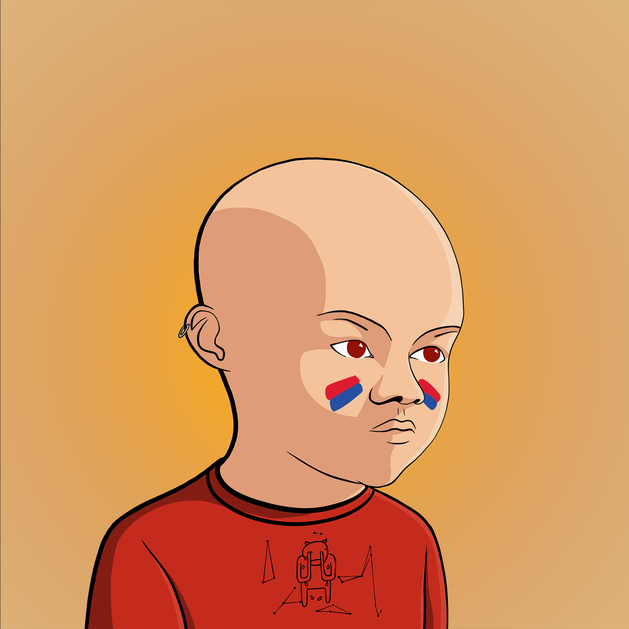 Bald Head #104 NFT on Algorand