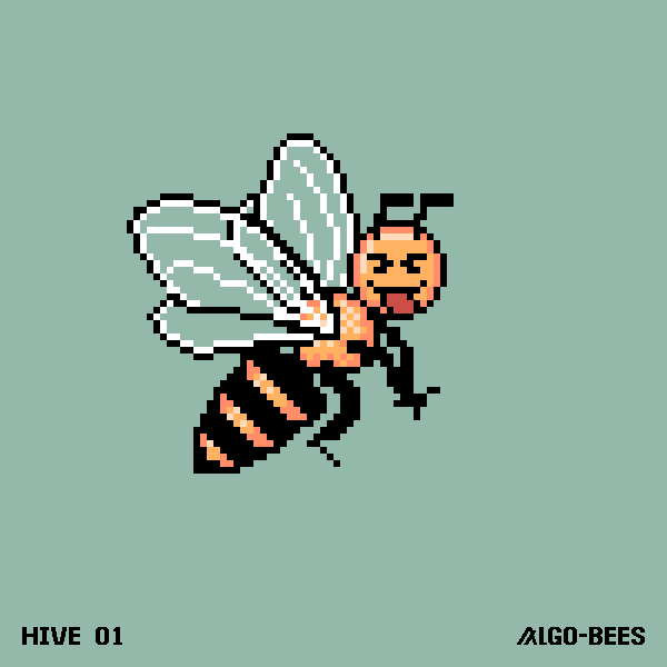 Image of ALGO-BEES H1 #006-03 Cheeky