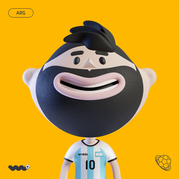 Image of WOBL FAN ARG 10