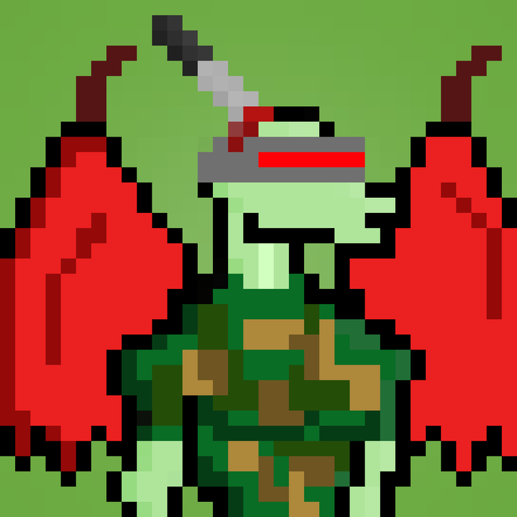 Image of Pixel Dragon: #036