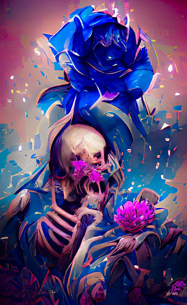 An image of DeathBlooms-Azure