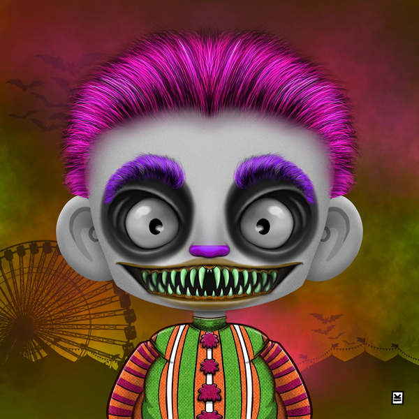 Image of Little Monsters - Clown #37