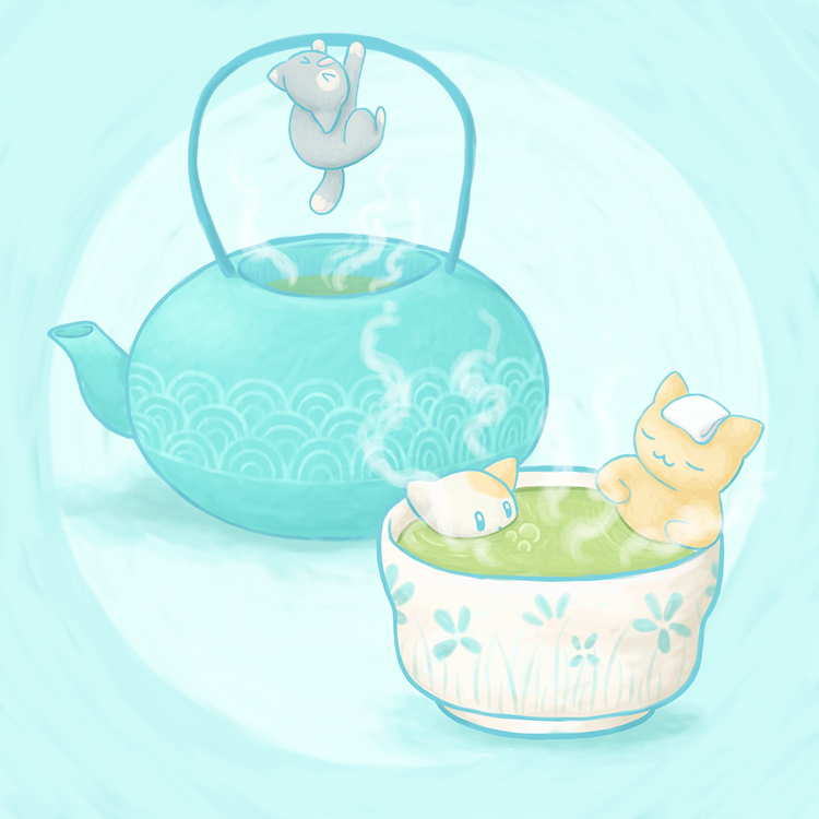 Image of Green Tea - MoonNFTartist