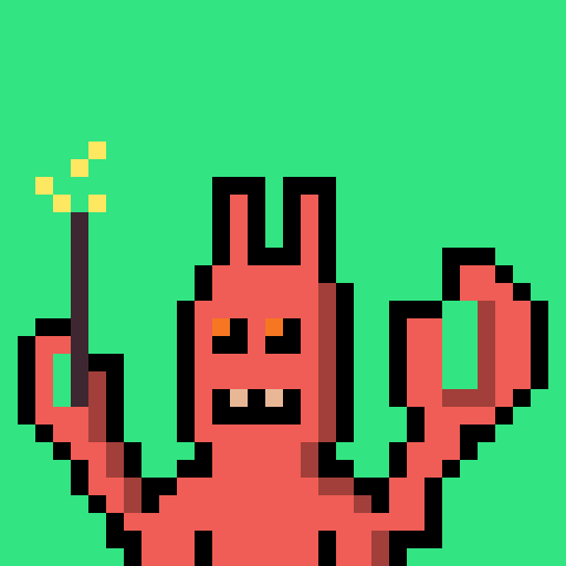 Image of Pixel Lobster #68