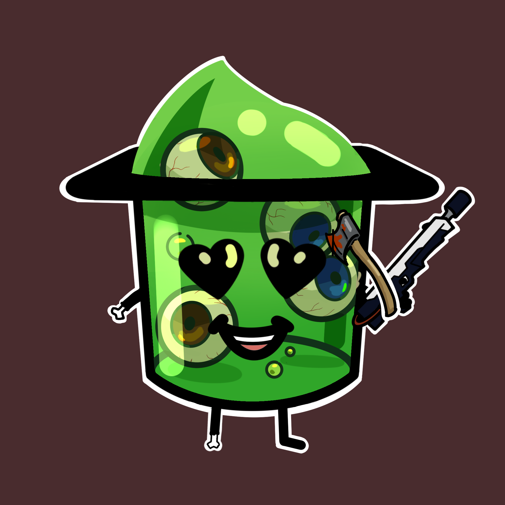 ZombiePuddin #156 NFT on Algorand