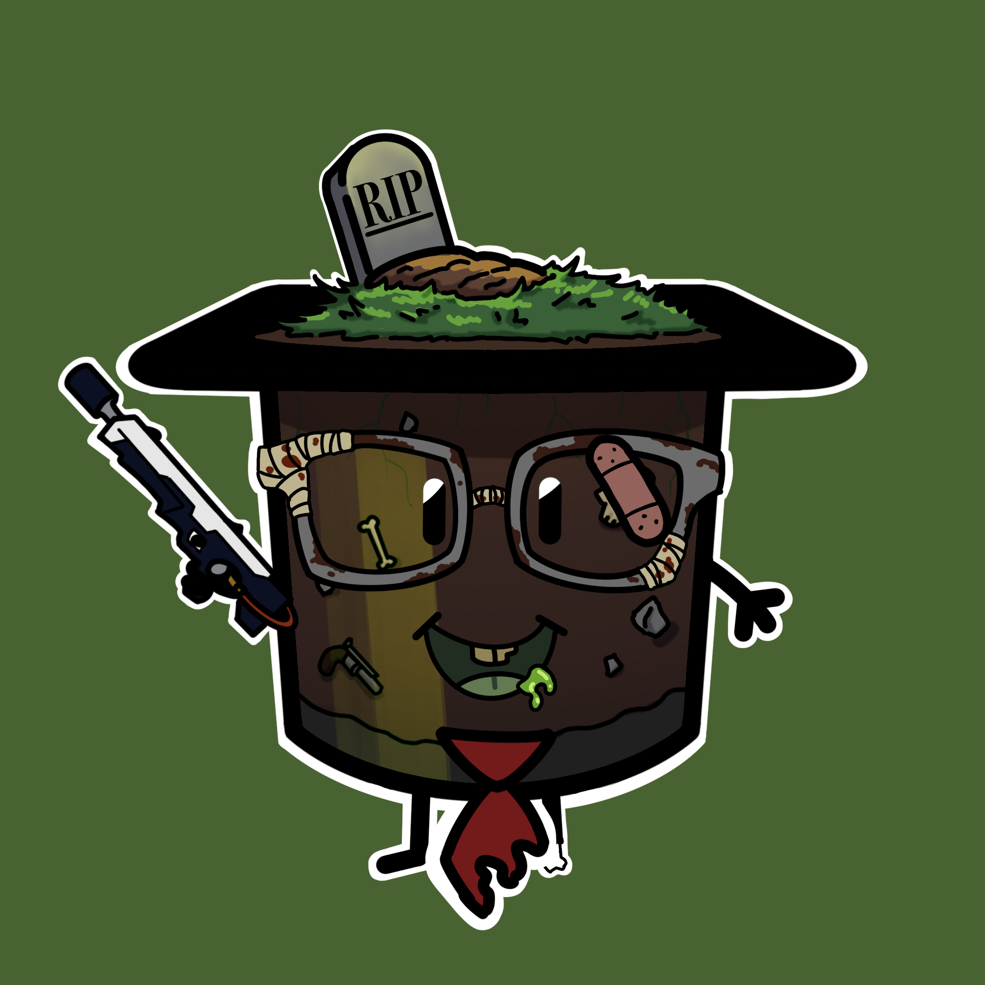 ZombiePuddin #20 NFT on Algorand