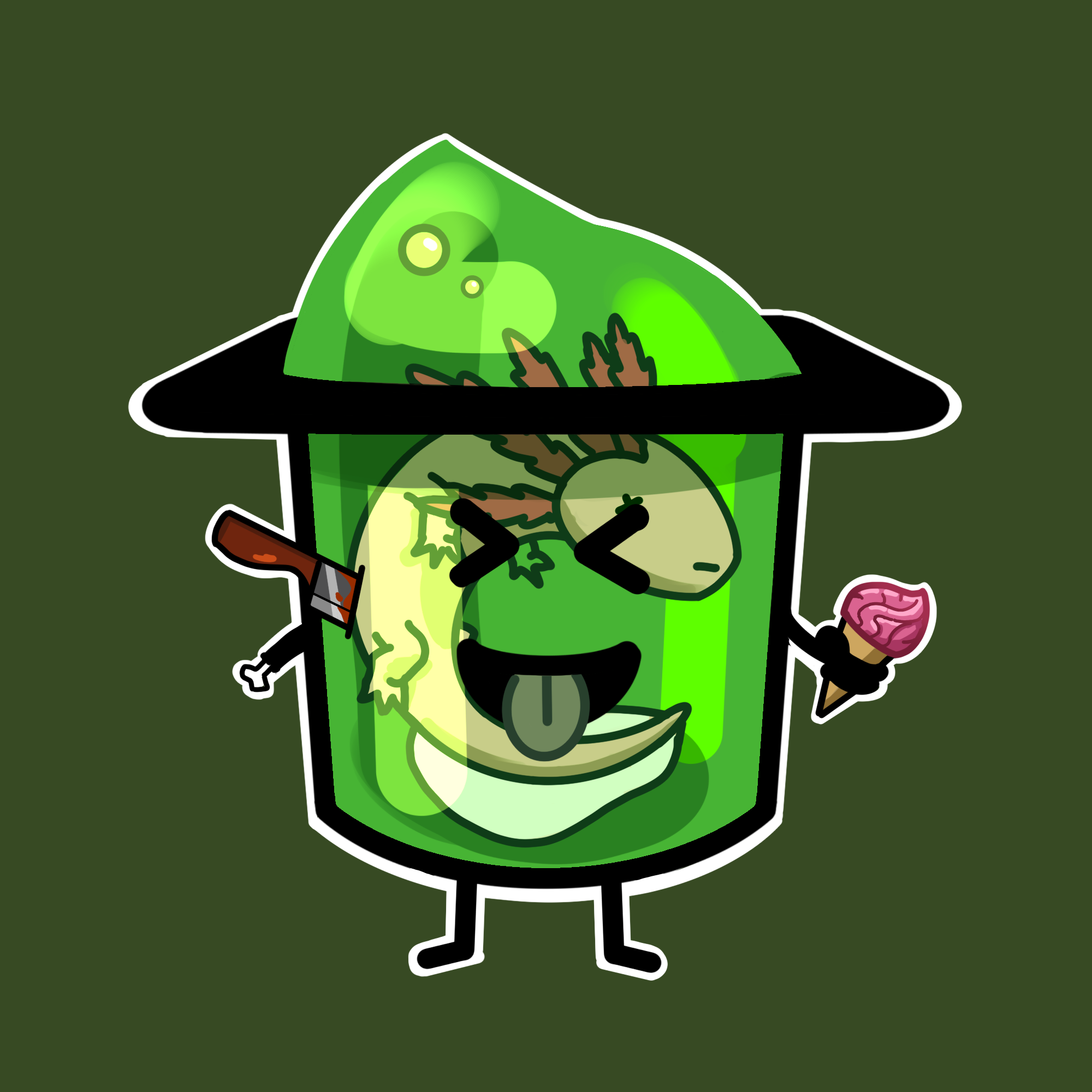 ZombiePuddin #287 NFT on Algorand