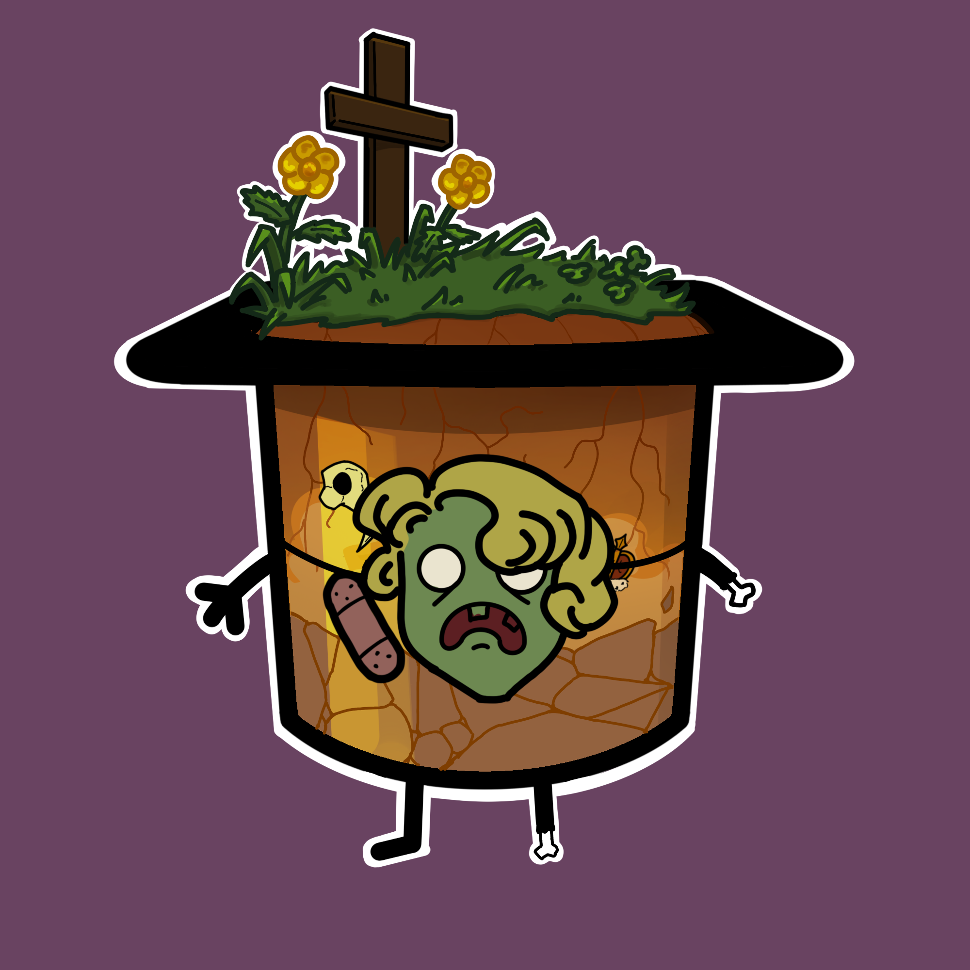 ZombiePuddin #302 NFT on Algorand