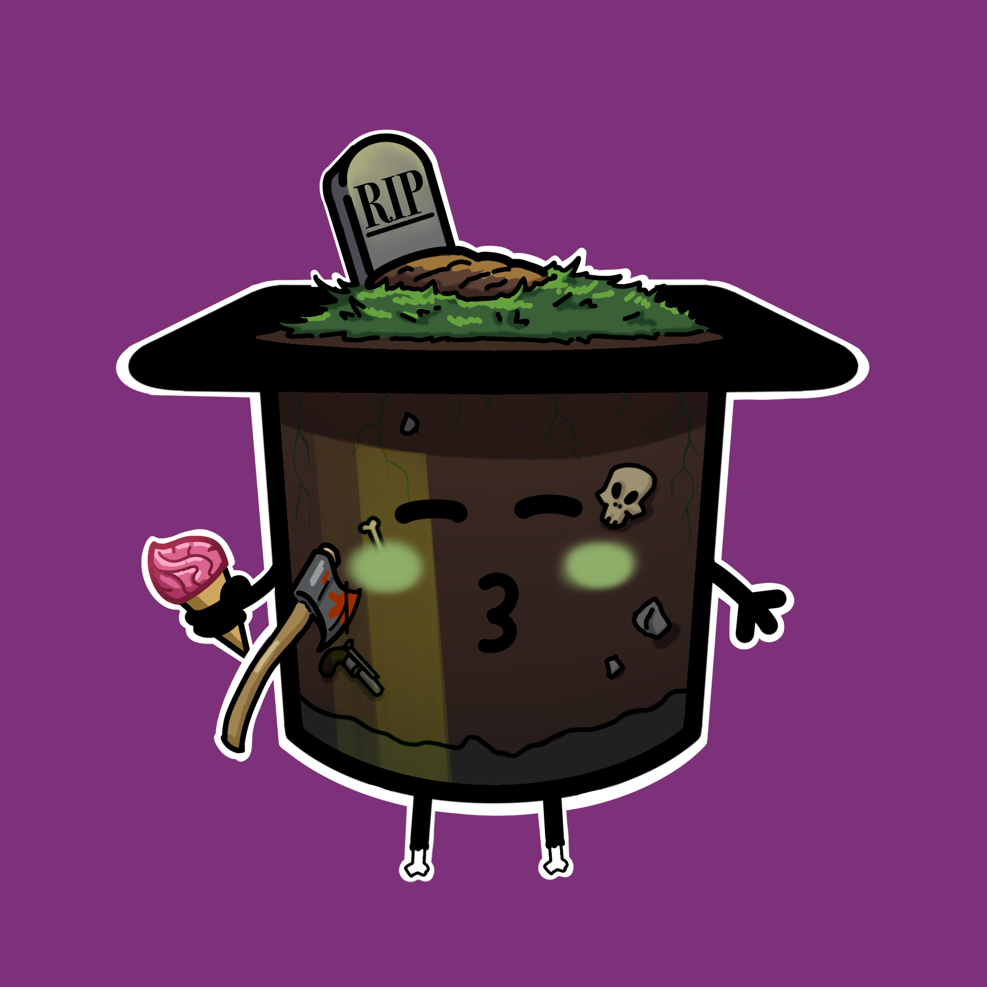 ZombiePuddin #365 NFT on Algorand