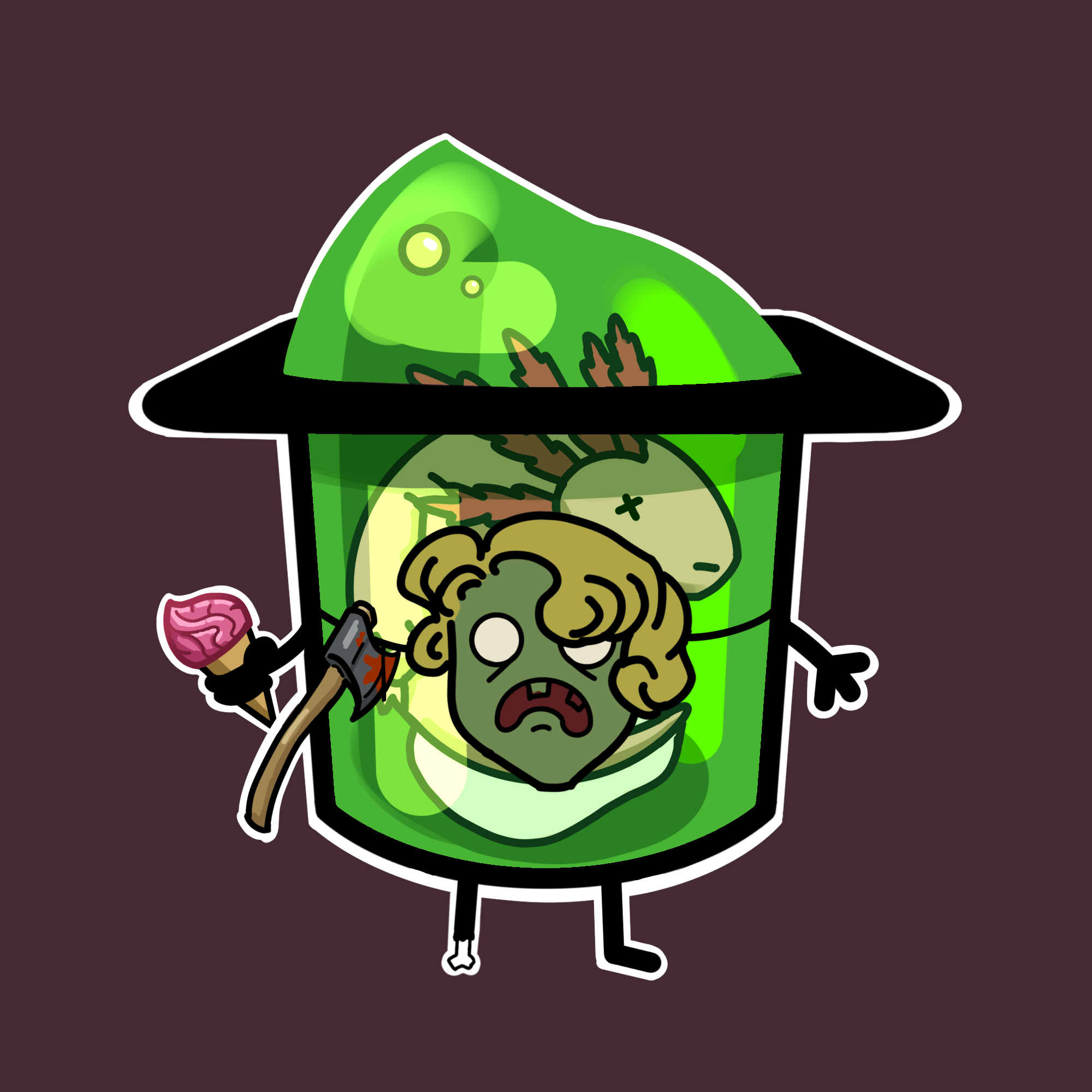 ZombiePuddin #474 NFT on Algorand