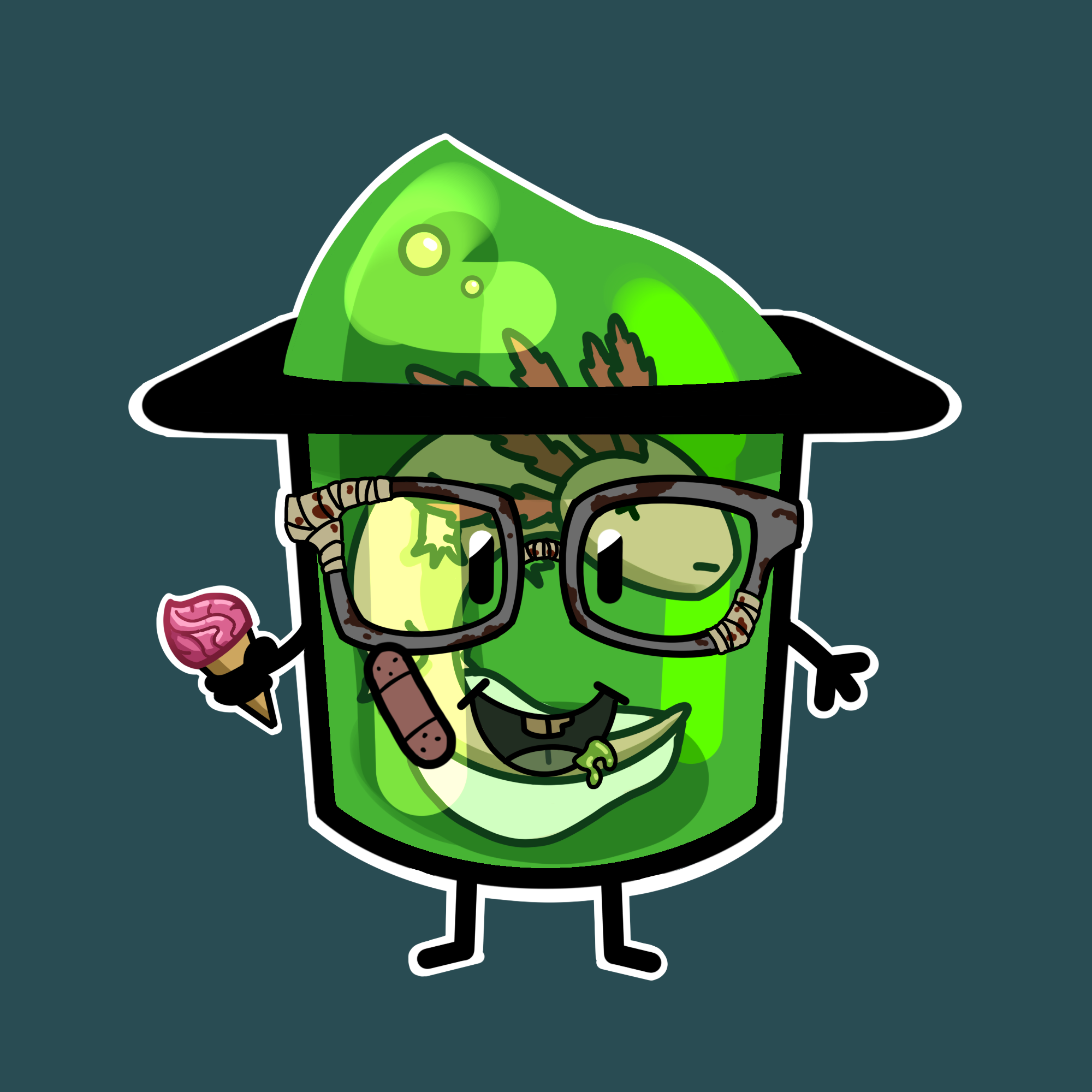 ZombiePuddin #948 NFT on Algorand