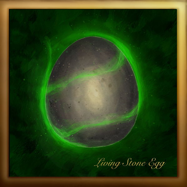 Image of Living Stone Egg (gold)