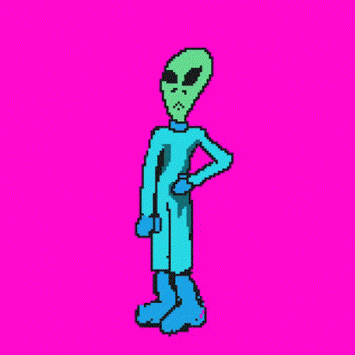 Image of Dancing Alien 001