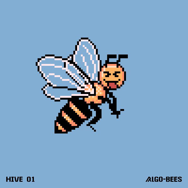 Image of ALGO-BEES H1 #006-02 Cheeky