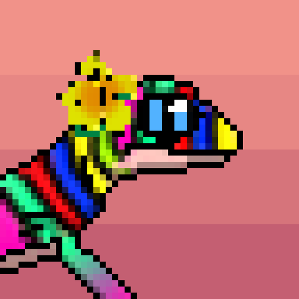 An image of Pixel Geko: #0014