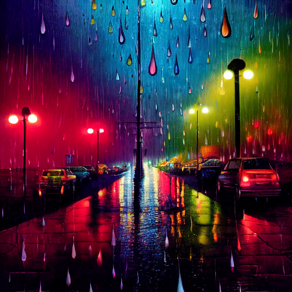 An image of Colorful Rain V2 #38