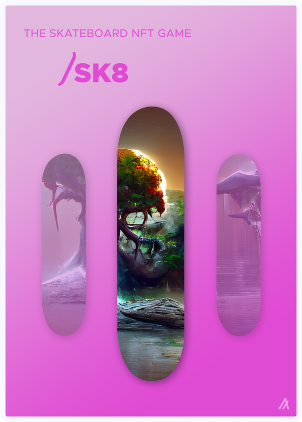 Image of SK8 Deck #016