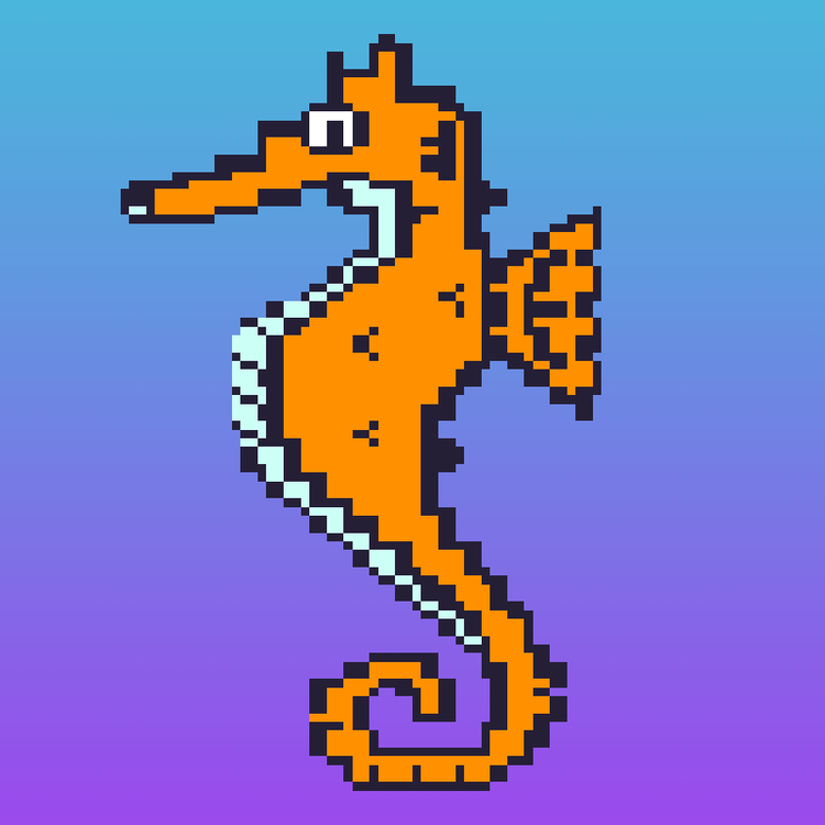 Image of Algo Seahorse #105