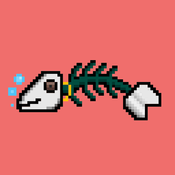 An image of 8-Bit BoneFish #16