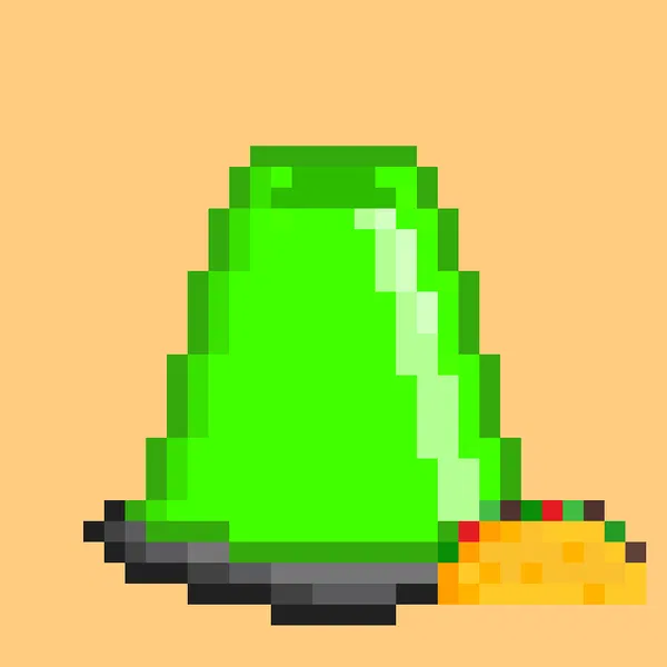 An image of 8-Bit Cones #1427