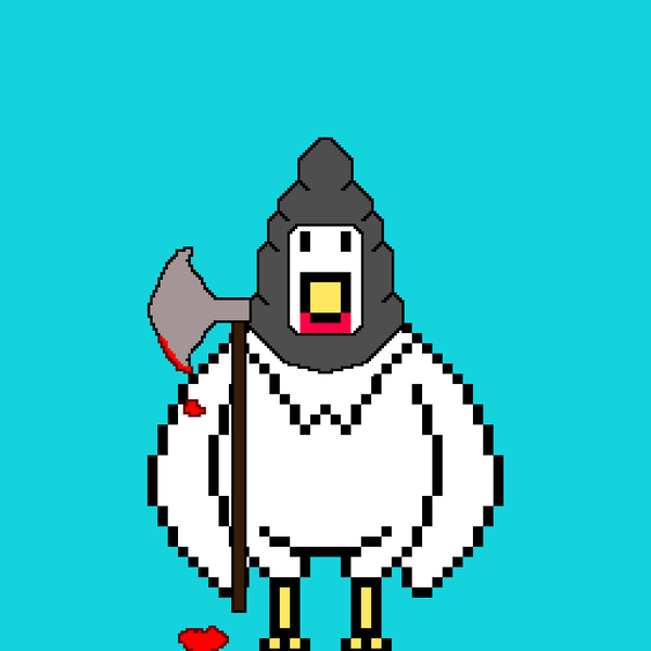 An image of Pixel Chicken #4