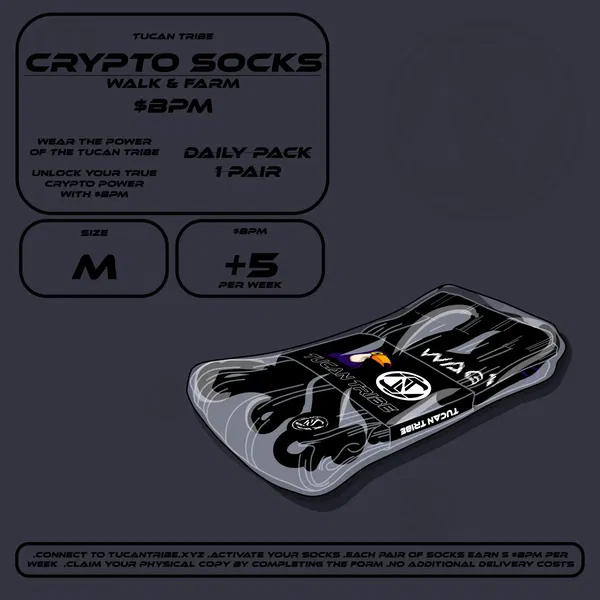 Image of Tucan Tribe Crypto Socks #22