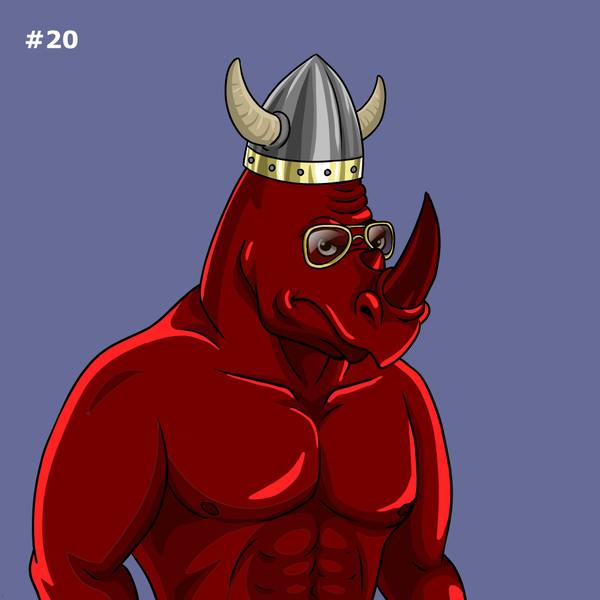 An image of Rowdy Rhino #020