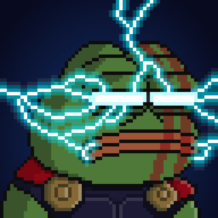 Image of PIXEL PEPE 1/1 #041