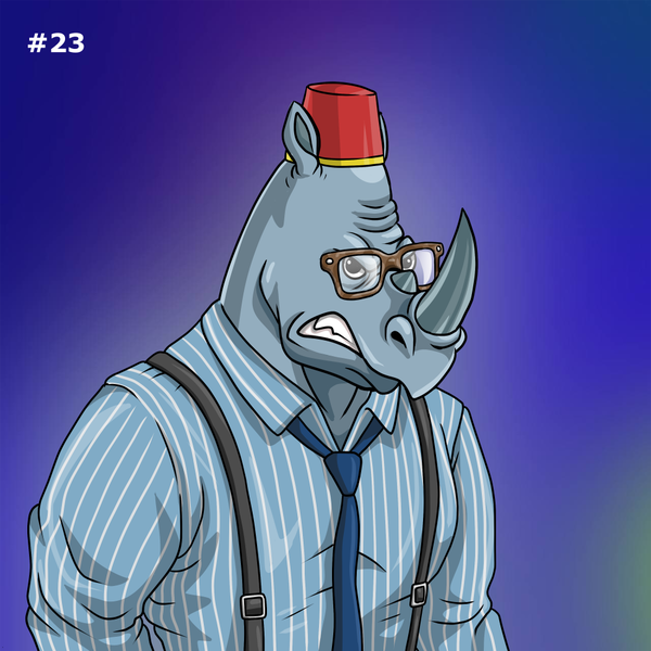 An image of Rowdy Rhino #023