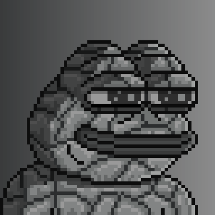 Image of PIXEL PEPE 1/1 #037