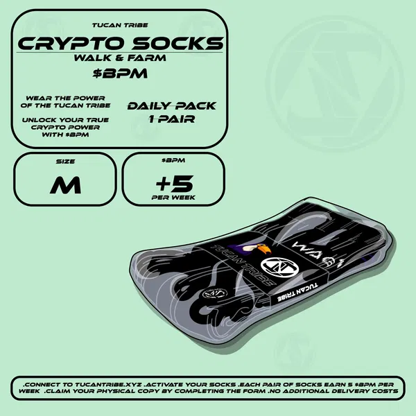 Image of Tucan Tribe Crypto Socks #46