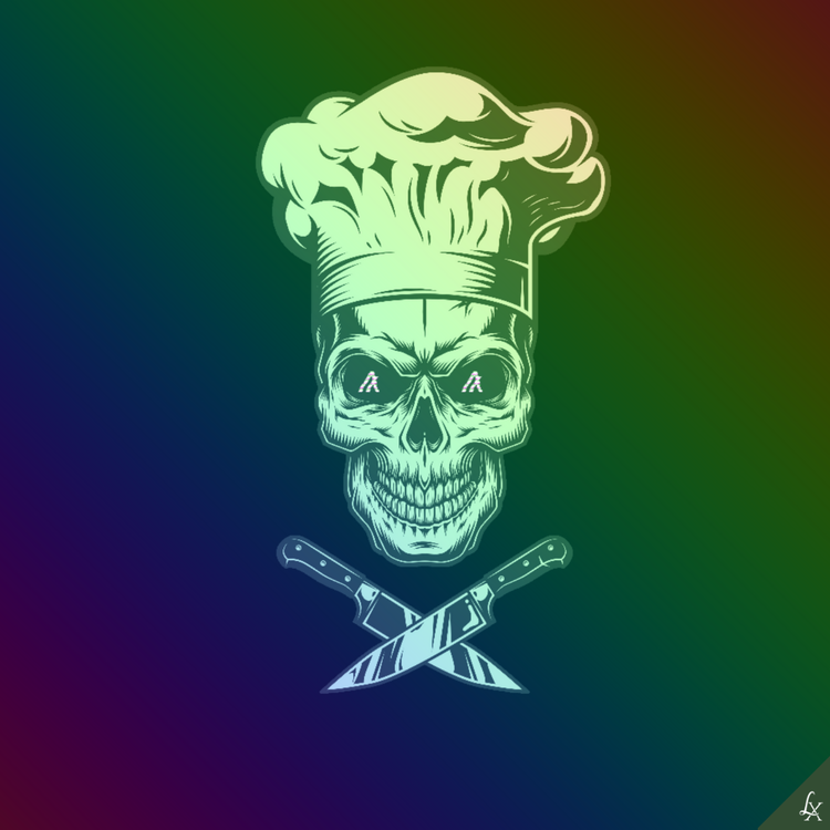 Image of Linx Chef Skull #021