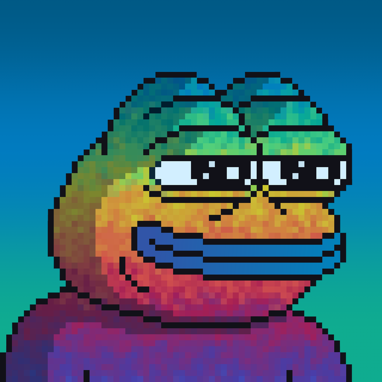 Image of PIXEL PEPE 1/1 #053