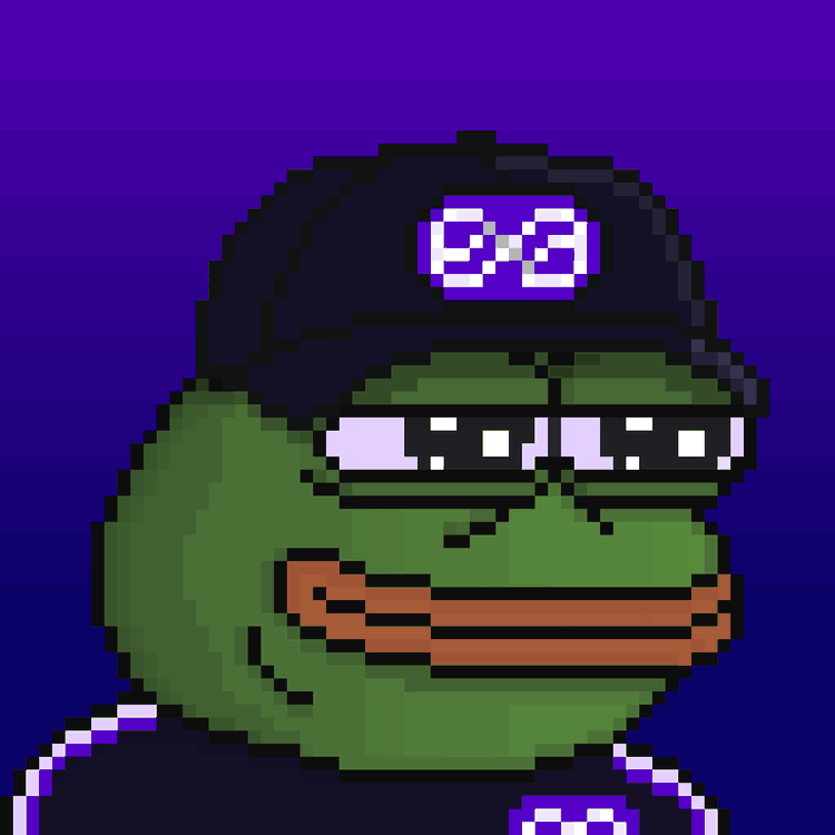 Image of PIXEL PEPE 1/1 #023 (EXA)