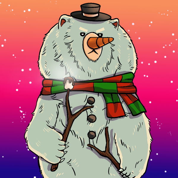 Image of (#045) Beary the Snowbear