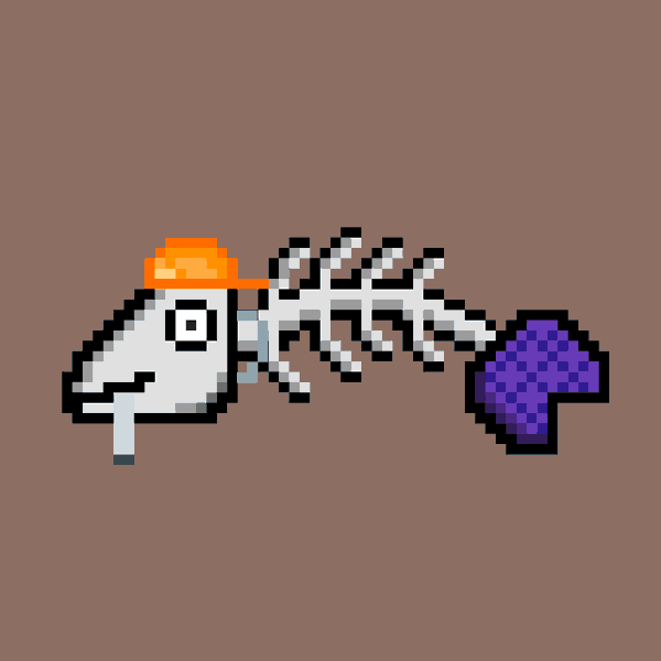 Image of 8-Bit BoneFish #38