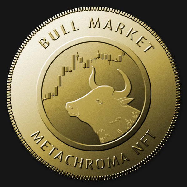 Image of Gold Bull W/Chart (Rare)