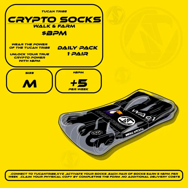 Image of Tucan Tribe Crypto Socks #48