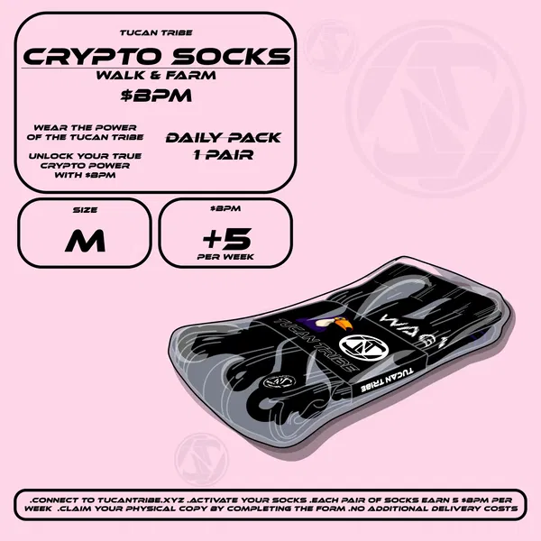 Image of Tucan Tribe Crypto Socks #14