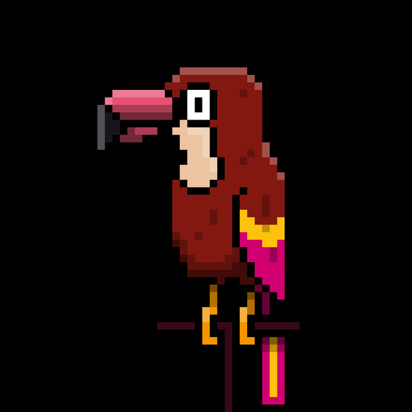 An image of Algoparrot #103 - Maude