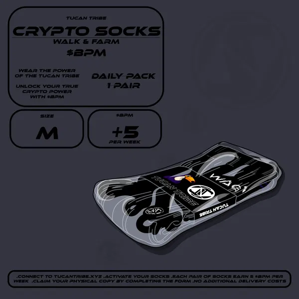 Image of Tucan Tribe Crypto Socks #47