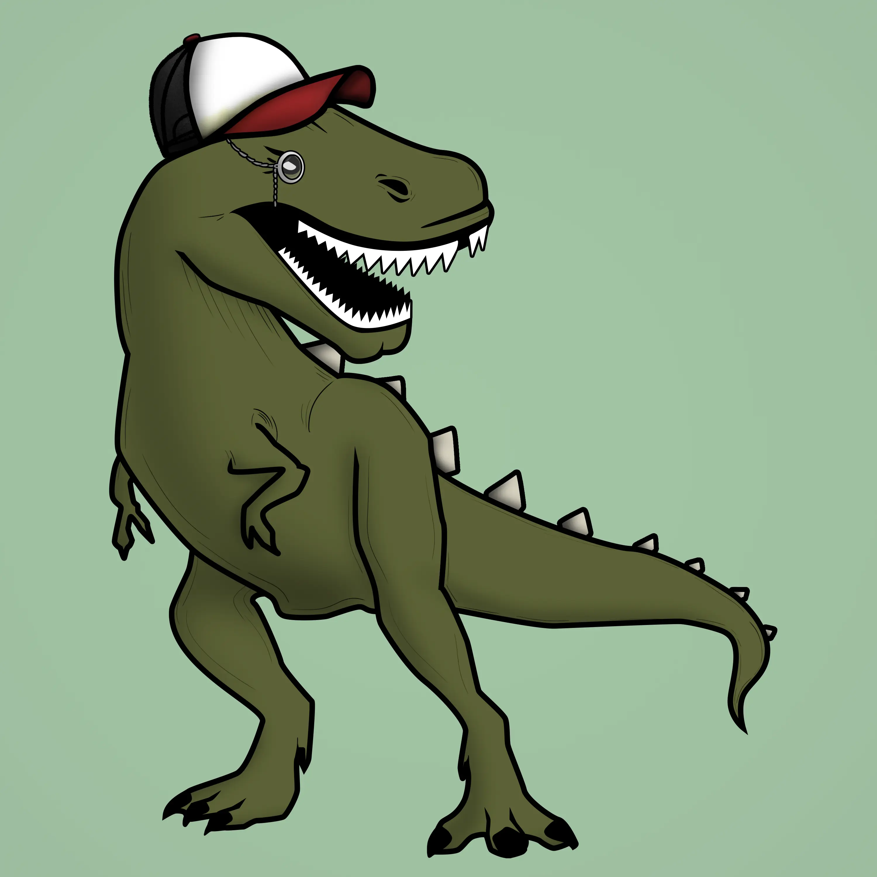 Image of Algosaur Evolution #3