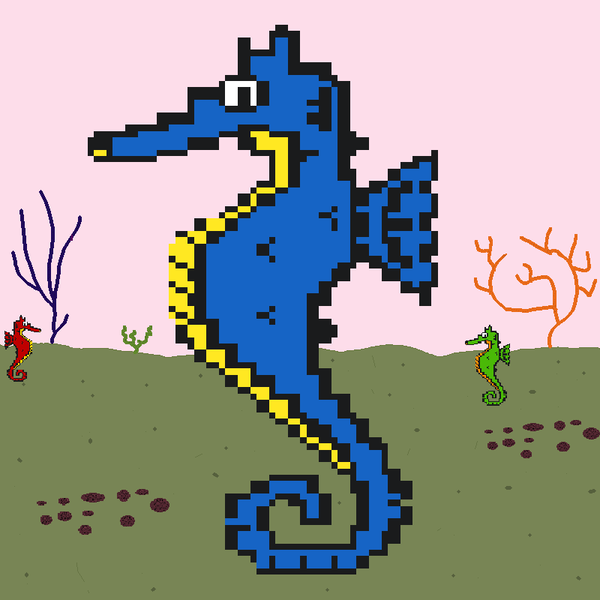 An image of Algo Seahorse #274