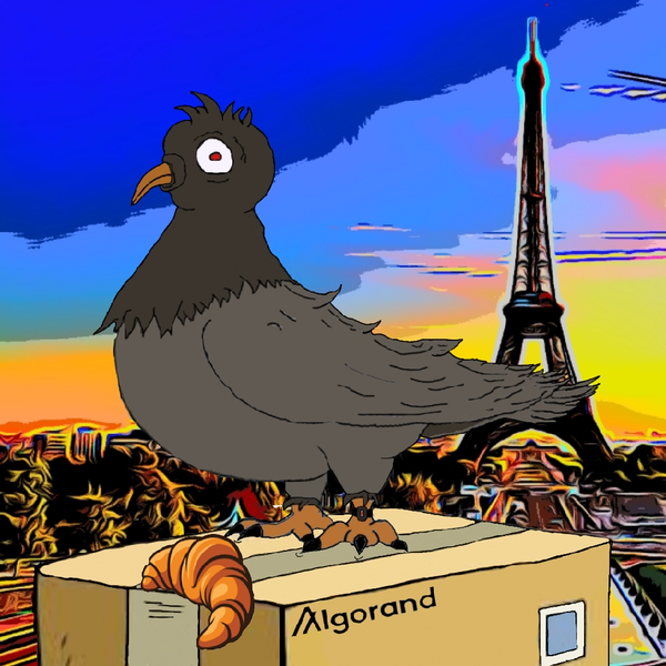 An image of GhettopigeonsNFT#12 barry