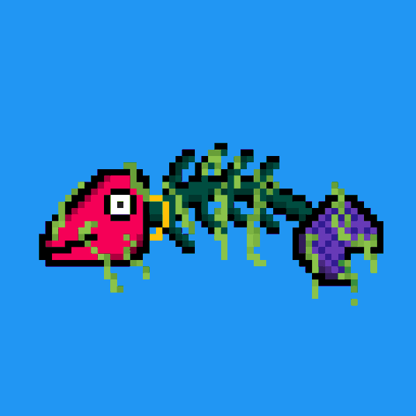 Image of 8-Bit BoneFish #30