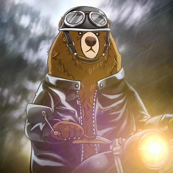 An image of (#024) Beary the Rider